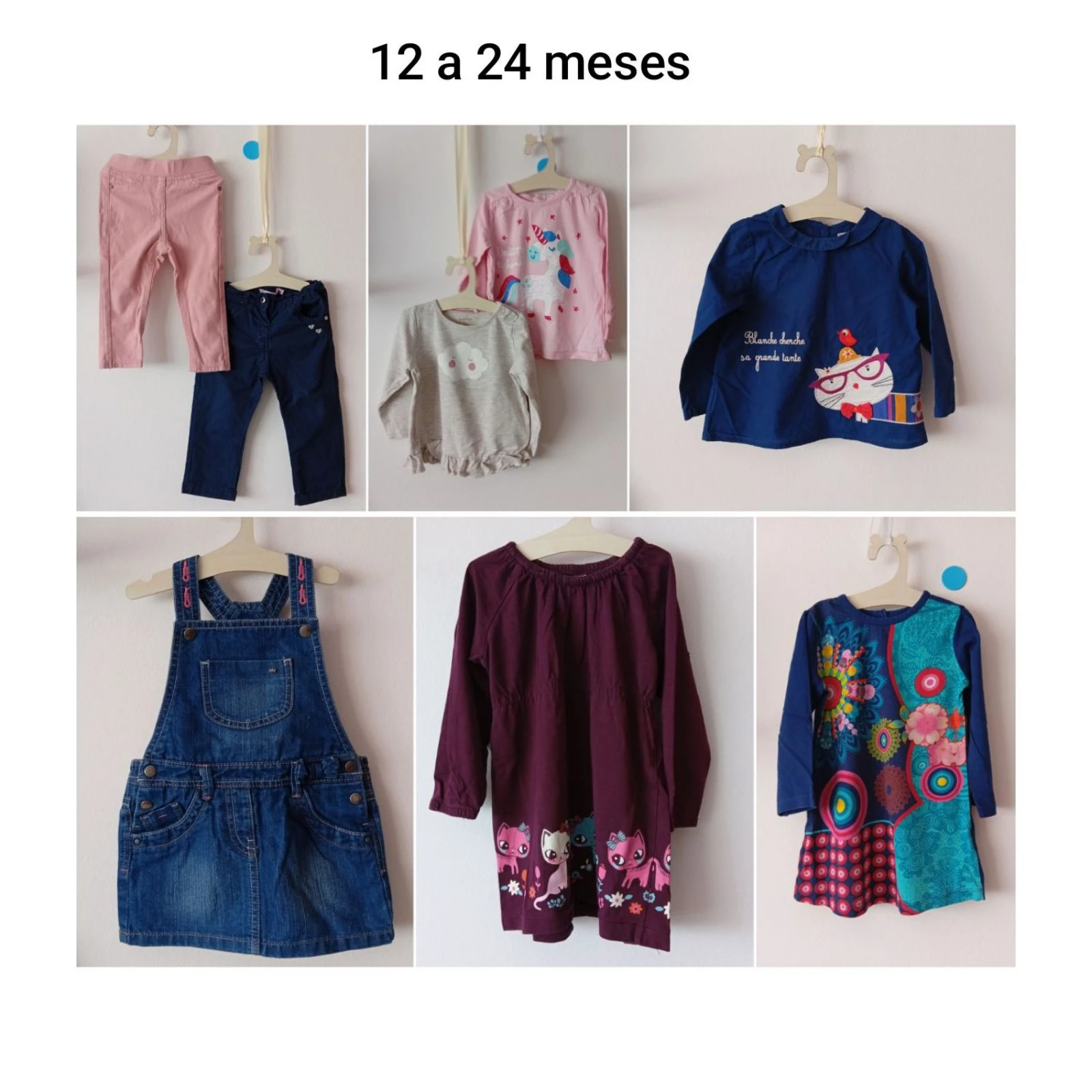 Lote bebé niña 12/24 meses Desigual+ otras